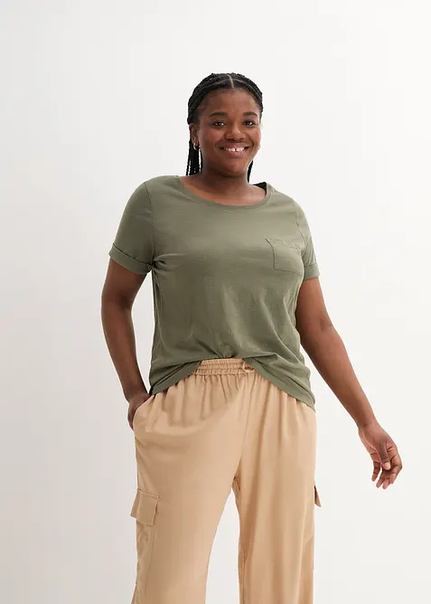 T-shirt av bomull, bonprix