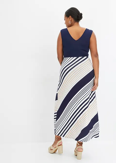 Maxikl&auml;nning i mjuk viskosmix, bonprix