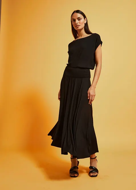 Jerseykjol av viskos med mjukt fall, bonprix