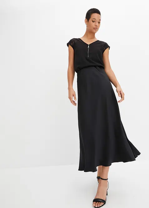 Topp med spetsinfällning, bonprix