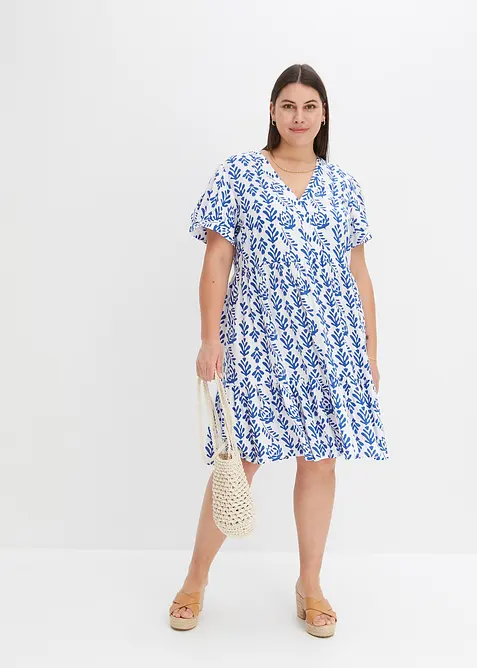 Tunikakl&auml;nning av ren viskos, bonprix