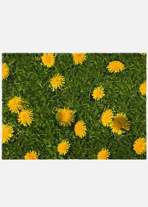 D&ouml;rrmatta med maskrosmotiv, bonprix