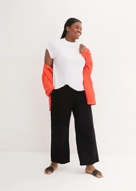 T-shirt i mjuk viskos, bonprix