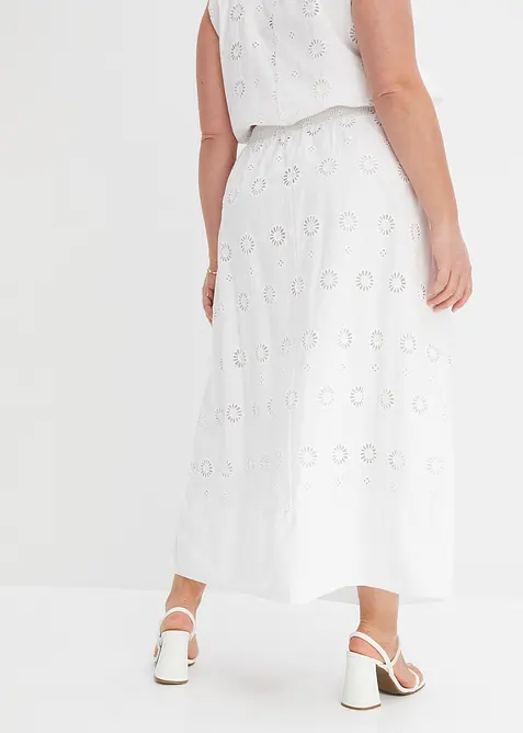 Maxikjol i ekologisk bomull, bonprix