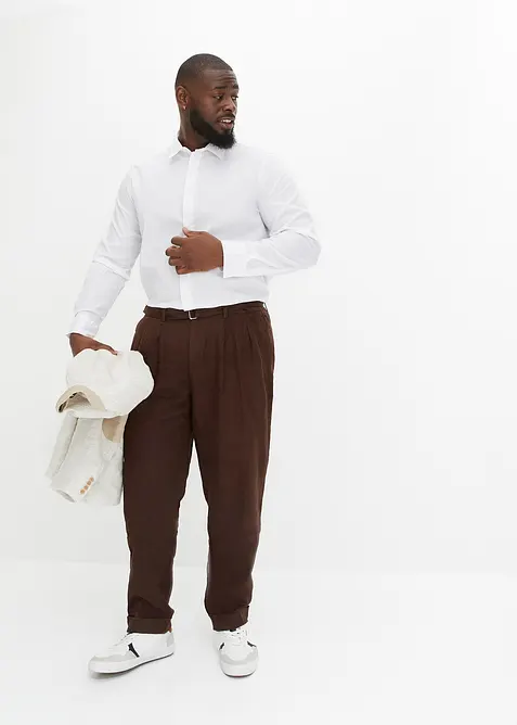 Stretchskjorta, Slim Fit, bonprix