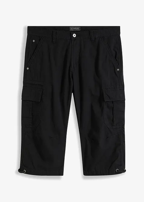 Långa cargoshorts av ren bomull, normal passform, bonprix