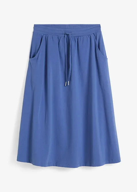 Jerseykjol av bomullsmix, bonprix