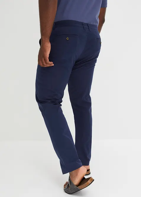 Tunna chinos med stretch, normal passform, bonprix