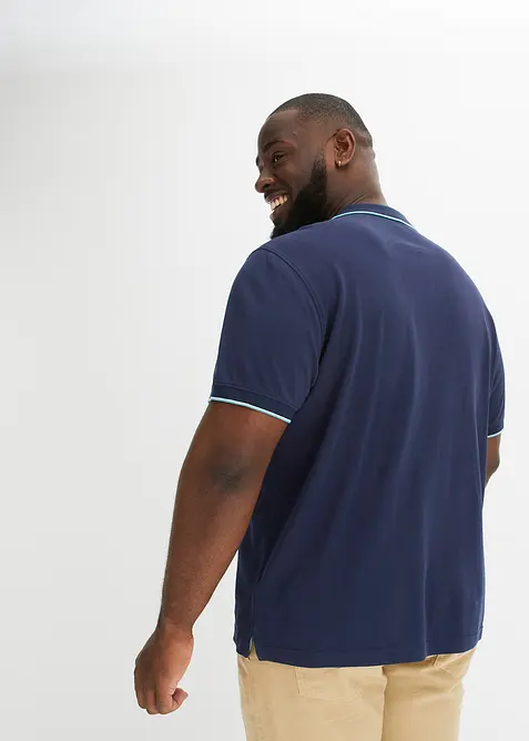 Pikétröja i ekologisk bomull, bonprix