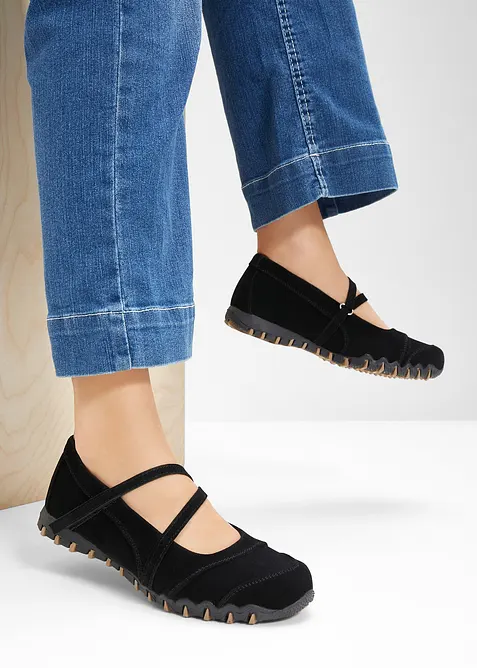 Mary Jane-skor med profilerad sula, bonprix