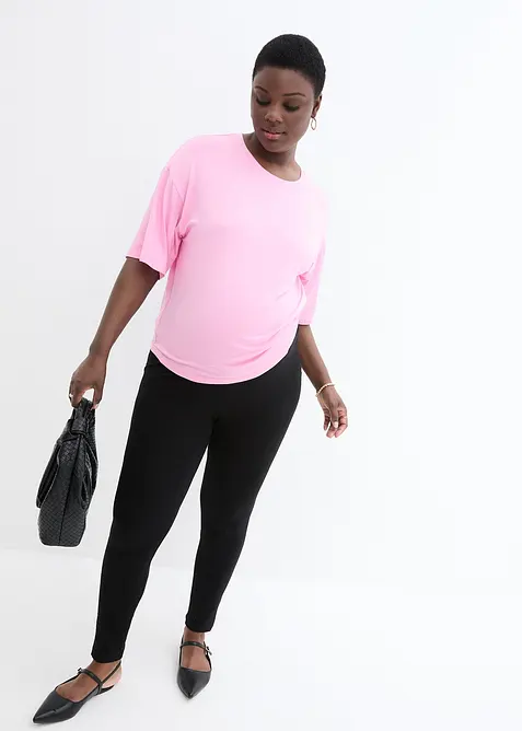 Mammaleggings av ekologisk bomull (2-pack), bonprix