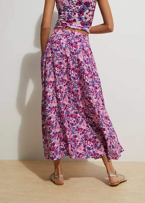 Maxikjol av viskos, bonprix