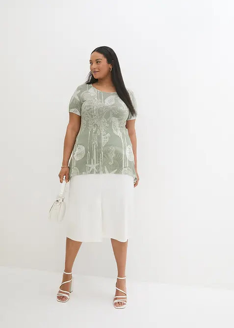 L&aring;ng topp av mjuk viskosmix, bonprix