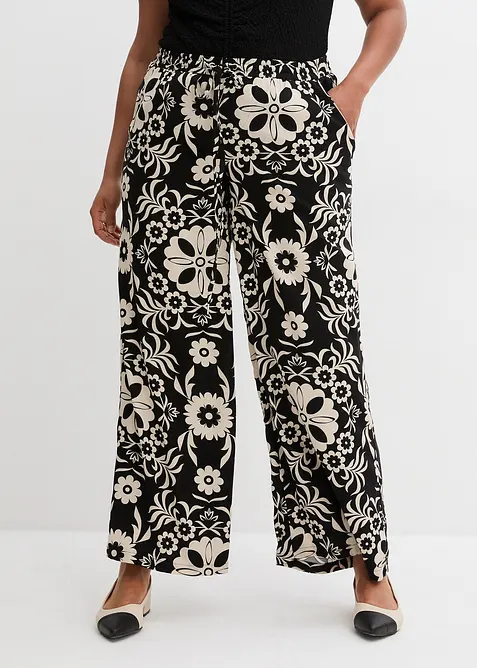 Marlenebyxa i följsam viskos, bonprix