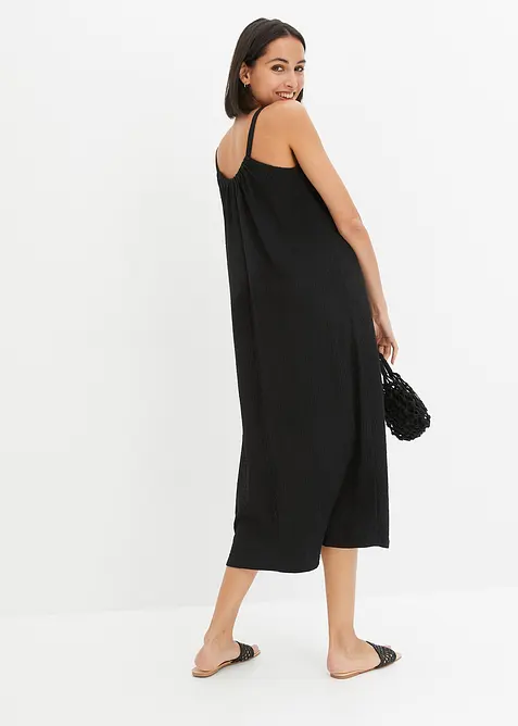 Kl&auml;nning med smala axelband, bonprix