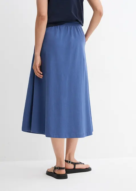 Jerseykjol av bomullsmix, bonprix