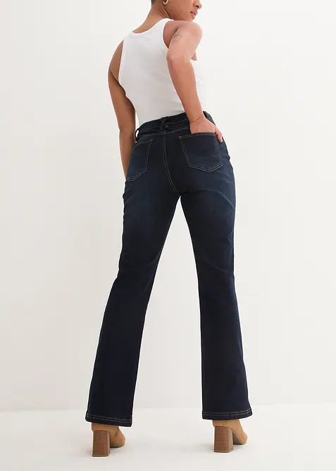 Bootcut Jeans High Waist, med bekväm midja, bonprix