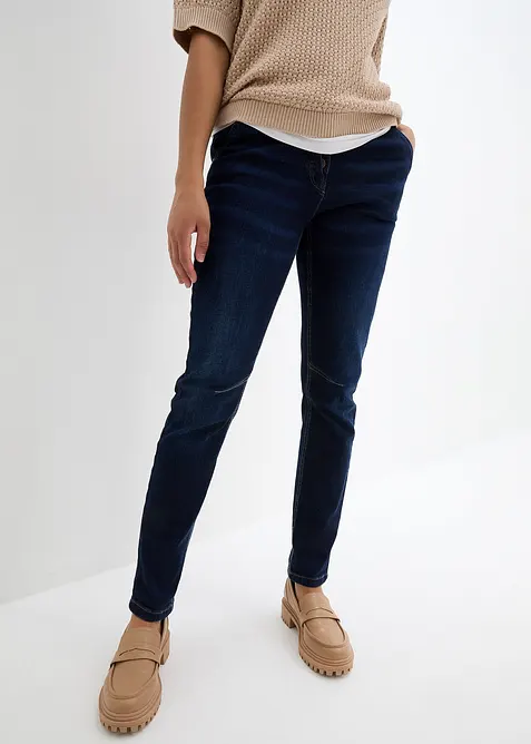 Boyfriend Jeans Mid Waist, med bekväm midja, bonprix