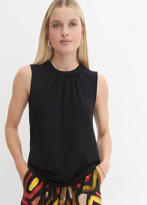 Bluslinne i jersey, bonprix