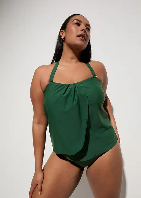 Tankini med avtagbara axelband (2 delar), bonprix