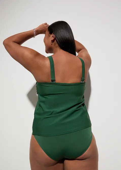 Tankini med avtagbara axelband (2 delar), bonprix