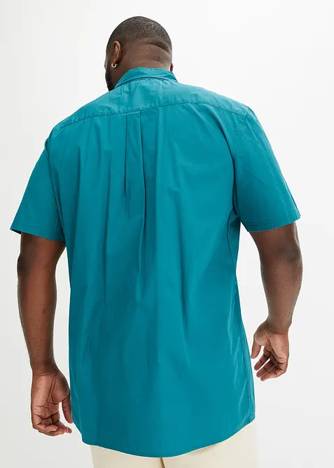 Kort&auml;rmad skjorta i bomull, bonprix