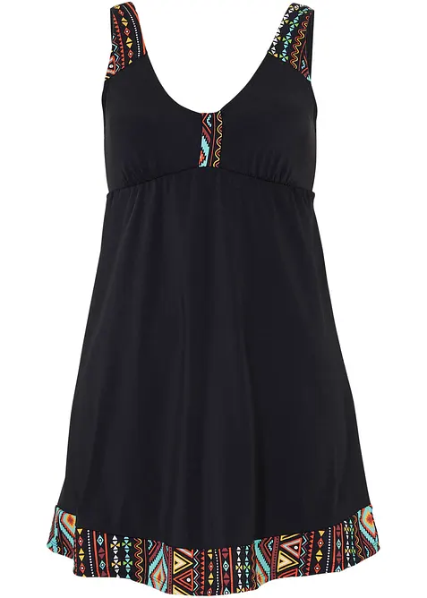 L&aring;ng baddr&auml;ktskl&auml;nning i &aring;tervunnen polyamid, bonprix