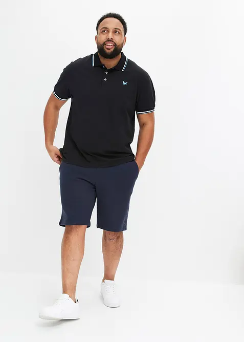 Pikétröja i ren bomull, bonprix