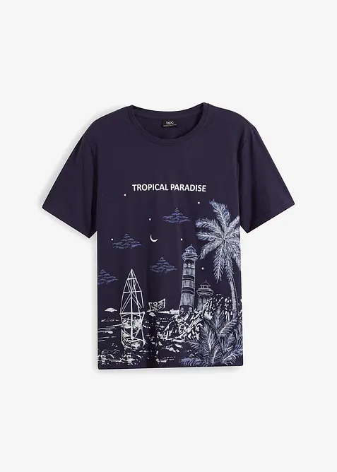 T-shirt av ren bomull, bonprix