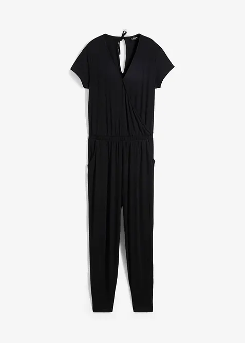 Jumpsuit i jersey av viskosmix, bonprix