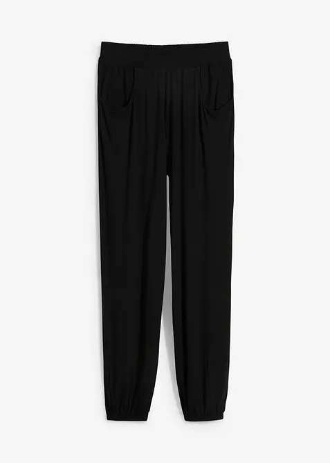 Jerseybyxa med bekväm midja, bonprix