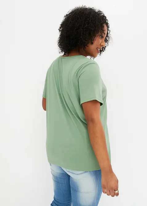 T-shirt med tryck, bonprix