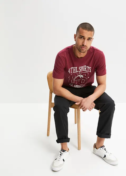 T-shirt (2-pack), normal passform, bonprix