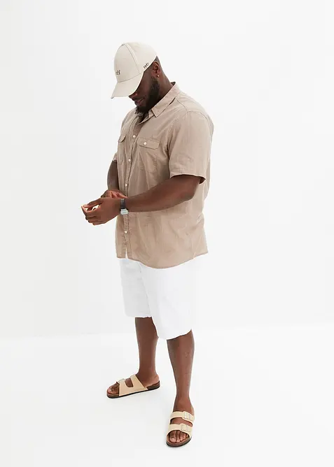 Bermudas i chinosmodell av ren bomull, normal passform, bonprix