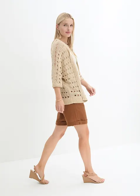 Linneshorts, bonprix