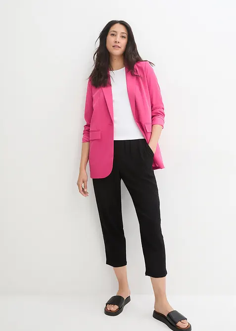 Ankell&aring;ng jerseybyxa i ett strukturmaterial, bonprix