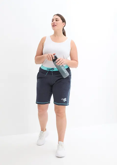 Trik&aring;shorts i bomullsmix, bonprix
