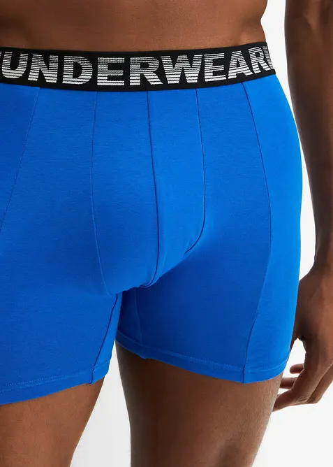 Mellanlånga boxershorts, tajta (3-pack), bonprix