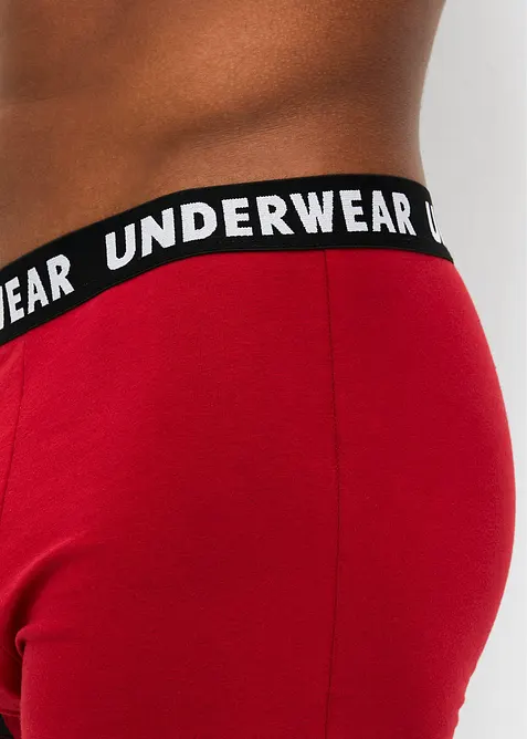 Boxershorts med bomull (3-pack), bonprix