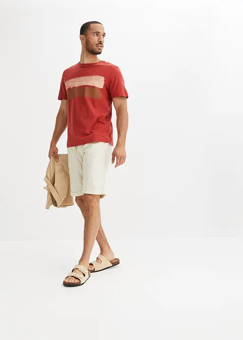 T-shirt i ren ekologisk bomull, bonprix