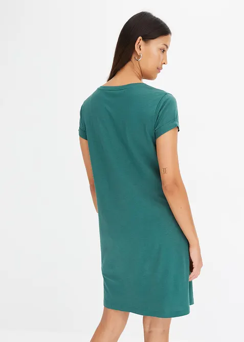 Jerseyklänning i oversizemodell, bonprix