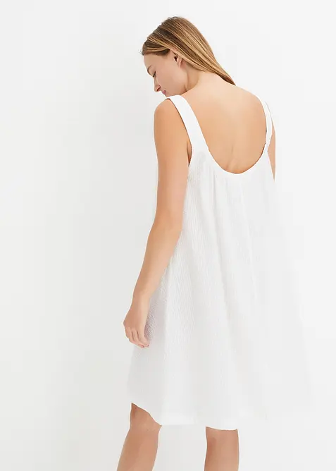 Tunt nattlinne i oversizemodell av bäckebölja, bonprix