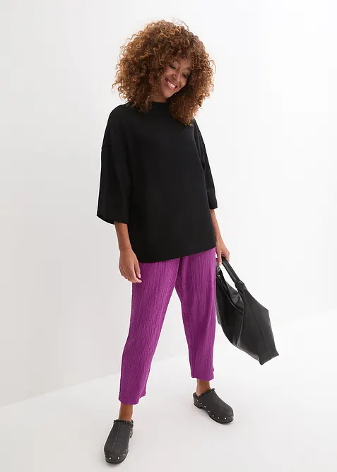 Tunn oversize-sweatshirt, bonprix