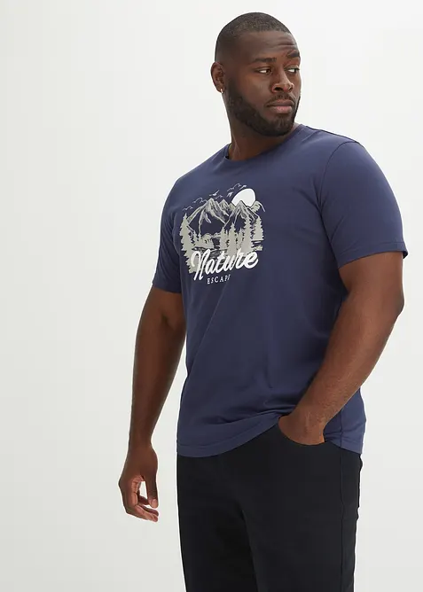 T-shirt i ren ekologisk bomull, bonprix