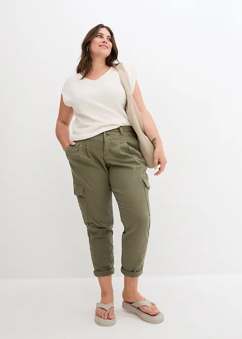 Topp i tunn kräpp, bonprix