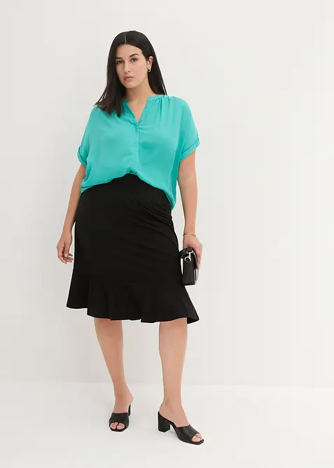 Blus i georgette, bonprix