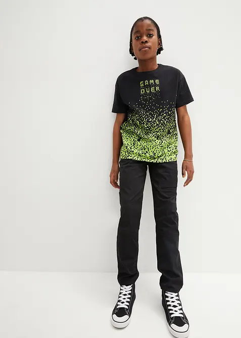 T-shirt för barn, ekologisk bomull, bonprix