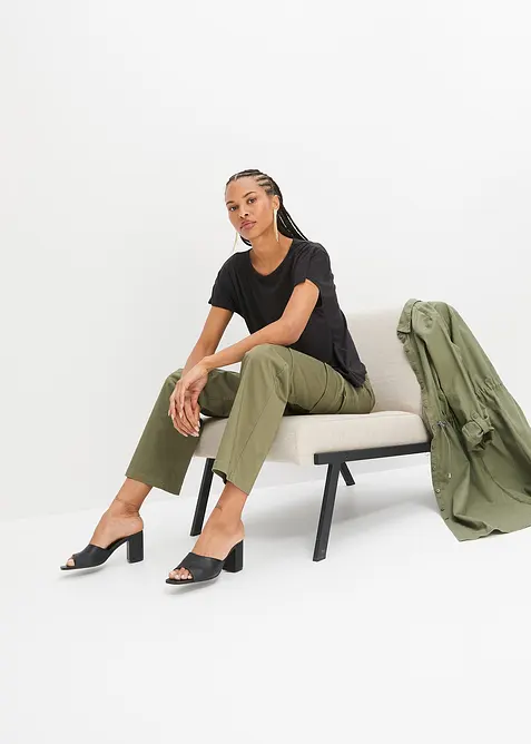 T-shirt av mjuk viskos, bonprix