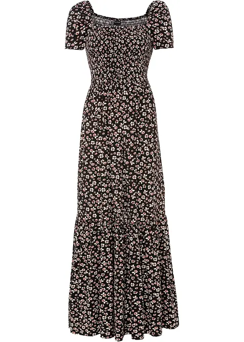 Maxiklänning av viskosmix, bonprix