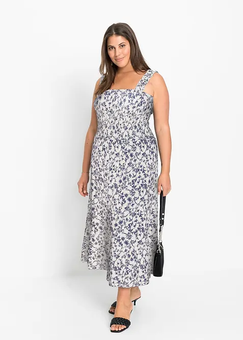 Mellanlång klänning, bonprix